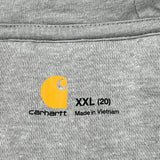Carhartt Hoodie - 2XL Gray Cotton Blend