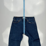 501 Levis Jeans - 34W 30L Blue Cotton