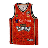 Taipans Champion Signed Autographed Jersey - Medium Orange Polyester