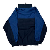 Nike Oversized Windbreaker - Large Navy Nylon