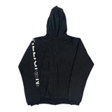 True Religion Full Zip Hoodie - Large Black Cotton