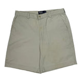 Polo By Ralph Lauren Chino Shorts - 33W 7L Beige Cotton