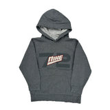 Age 10-12 Nike Graphic Hoodie - Medium Gray Cotton Blend