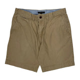 Tommy Hilfiger Chino Shorts - 34W 9L Beige Cotton