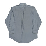 Yarmouth Ralph Lauren Striped Shirt - Large Blue Cotton