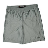 Nike Sport Shorts - Large Grey Polyester