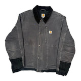 Carhartt Oversized Jacket - 2XL Gray Cotton