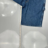 Old Mill Denim Shorts - 36W 11L Blue Cotton