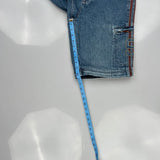 Route 66 Cargo Denim Shorts - 26W US 4 Blue Denim