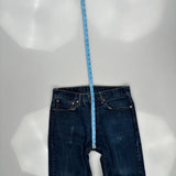 Levis 505 Jeans - 33W 30L Dark Wash Cotton