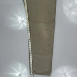 Carhartt Carpenter Trousers - 35W 36L Beige Cotton