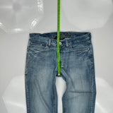 Helix Boot Cut Jeans - 36W 30L Blue Cotton