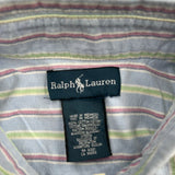 Age 10-12 Ralph Lauren Striped Shirt - Medium Multicoloured Cotton