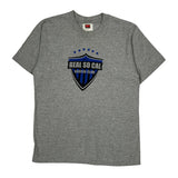 Real So Cal Soccer Club Nike T-Shirt - Medium Gray Cotton