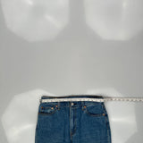 Levis Math Club Flare Jeans - 31W US 8 Blue Cotton