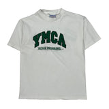 Ymca Indian Programs All Sport Graphic T-Shirt - Large White Cotton