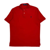Polo By Ralph Lauren Polo Shirt - Medium Red Cotton
