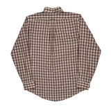 Gant Checked Shirt - Medium Brown Cotton