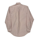 Ralph Lauren Striped Shirt - Medium Red Cotton