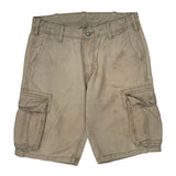 Levis Cargo Shorts - 31W 11L Beige Cotton