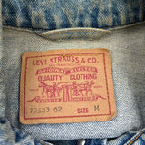 Vintage Levis Denim Jacket - Medium Light Wash Denim