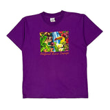 Rainforest Rescue Campaign Alore Single Stitch T-Shirt - Large Purple Cotton