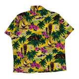 Waikiki Floral Hawaiian Shirt - Large Multicoloured Polyester