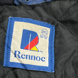 Rennoc Graphic Bomber Jacket - 2XL Navy Polyester