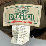 Age 12 Red Head Camo Bomber Jacket - Medium Camo Cotton