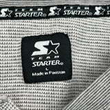 Wisconsin Badgers Starter College Sweatshirt - Large Gray Cotton