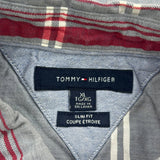 Tommy Hilfiger Slim Fit Shirt - XL Grey Cotton