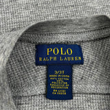 Age 3 Polo By Ralph Lauren Long Sleeve T-Shirt - 2XS Gray Cotton Blend