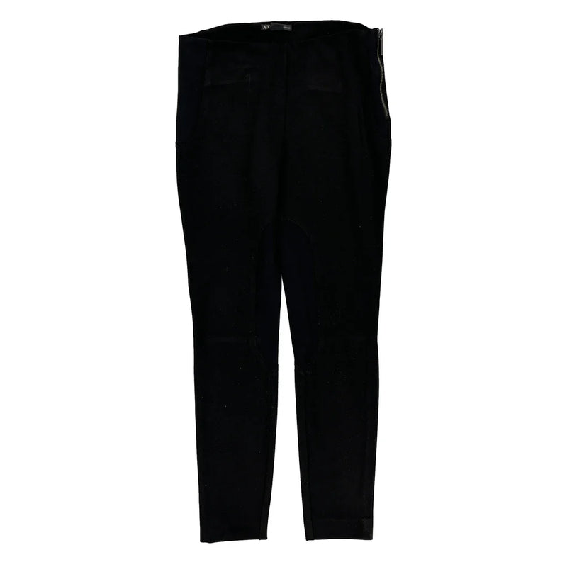 Armani Exchange Leggings - Medium Black Cotton Blend