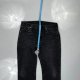 501 Levis Jeans - 34W 29L Gray Cotton