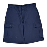 Unbranded Cargo Shorts - 32″ Waist Navy Cotton