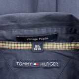 Tommy Hilfiger Shirt - Large Navy Cotton