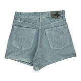 Silver Tab Levis Denim Shorts - 27W UK 10 Light Wash Denim