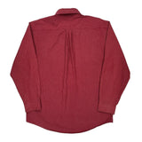 Tommy Hilfiger Checked Shirt - Large Red Cotton