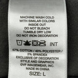 Houston, Tx Harley Davidson Graphic T-Shirt - Large Gray Cotton Blend