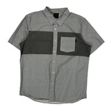 Oakley Short Sleeve Shirt - Medium Gray Cotton