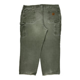 Carhartt Carpenter Pants - 40W 30L Green Cotton
