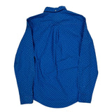 Tommy Hilfiger Polka Dot Patterned Shirt - Small Blue Cotton