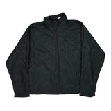 Vintage Nike Windbreaker - Large Black Nylon