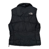 550 Fill The North Face Puffer Vest - XS Black Nylon