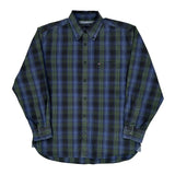 Tommy Hilfiger Checked Shirt - Medium Blue Cotton
