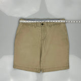Tommy Hilfiger Chino Shorts - 34W 9L Beige Cotton