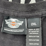 Harley Davidson 1981 Harley Davidson Graphic T-Shirt - 2XL Black Cotton