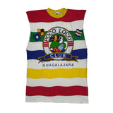 Roco Loco Single Stitch Vest - Medium Multicoloured Cotton