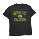 Green Bay Packers N.F.L. Team Apparel T-Shirt - Medium Grey Cotton
