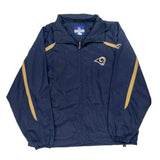 Los Angeles Rams Reebok Nfl Windbreaker - XL Navy Polyester
